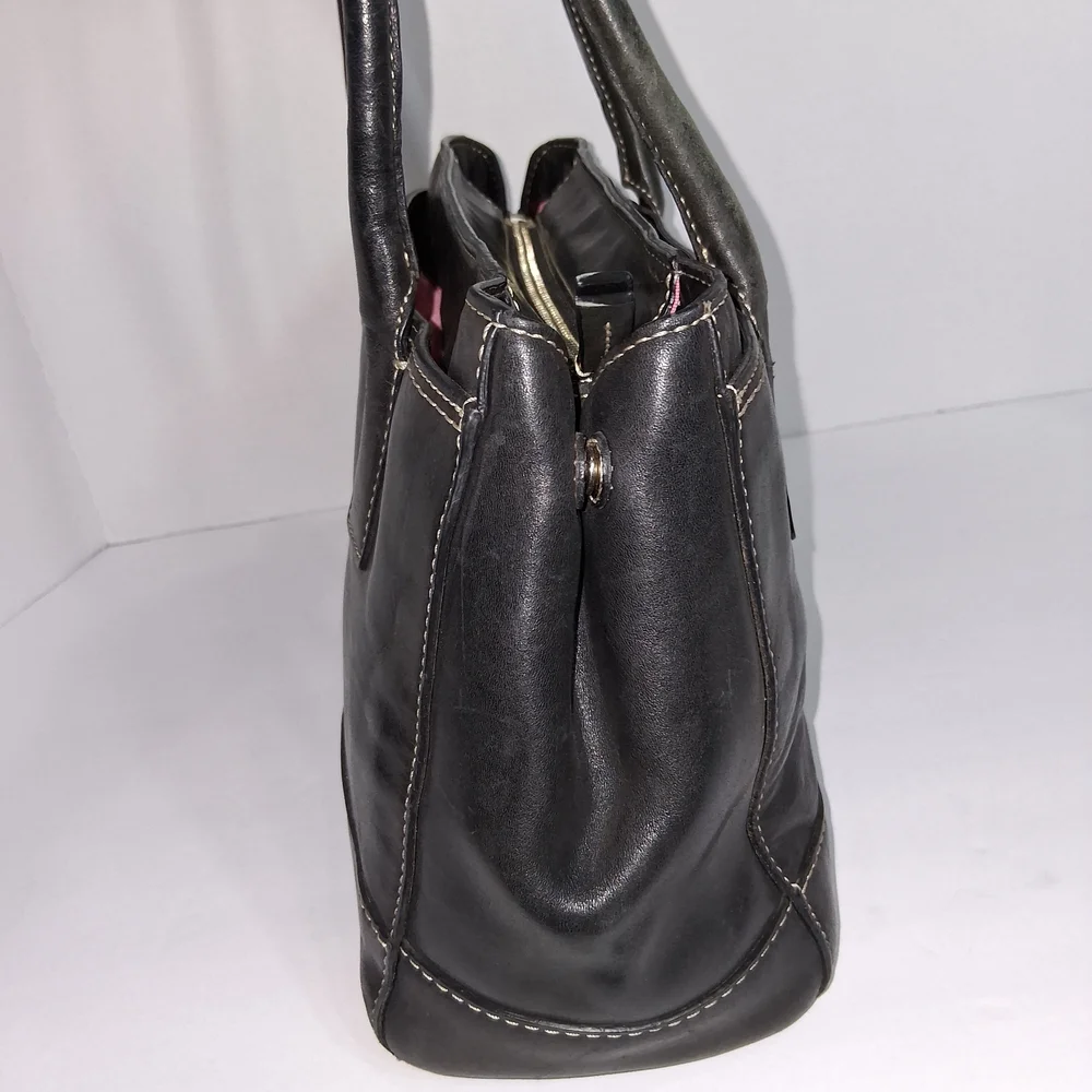 Coach Black Satchel Bag - Picture 7 of 14